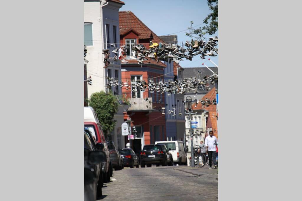 Gemuetliche Haushaelfte Mit Garten Und Terrasse Flensburg Exteriér fotografie